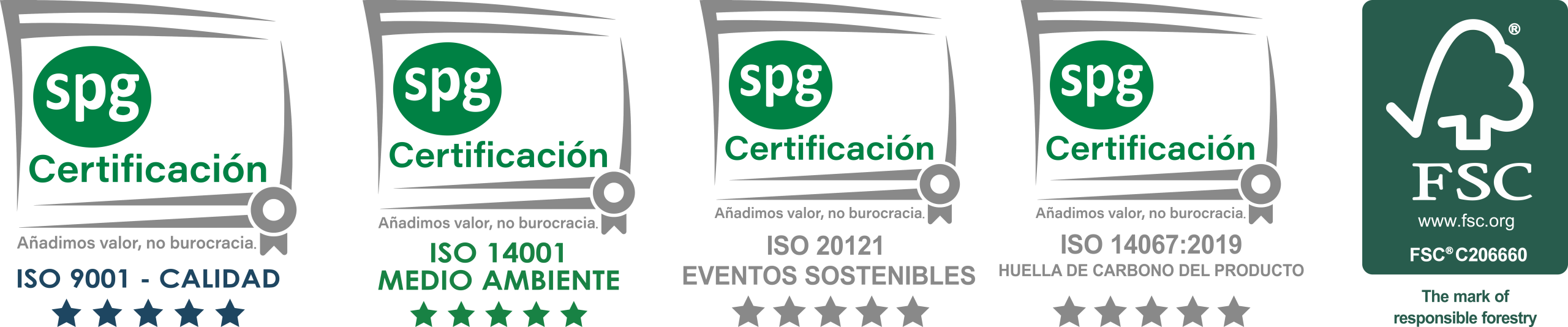 iso certificados noe